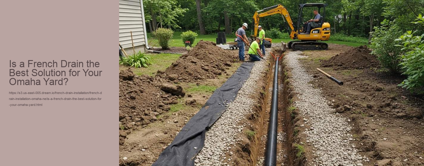 Is a French Drain the Best Solution for Your Omaha Yard?