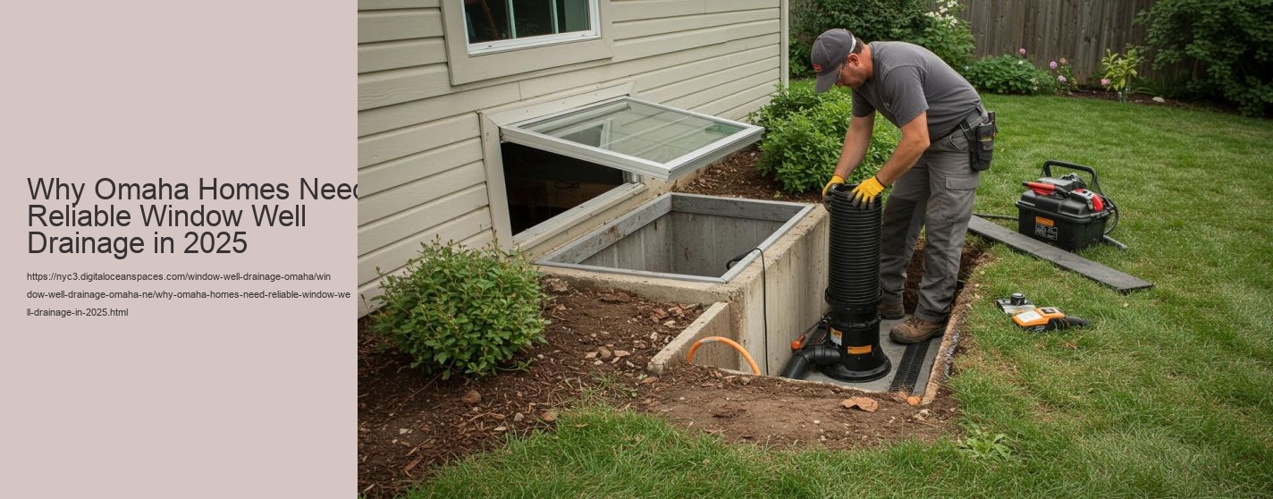 Why Omaha Homes Need Reliable Window Well Drainage in 2025  Why Omaha Homes Need Reliable Window Well Drainage in 2025